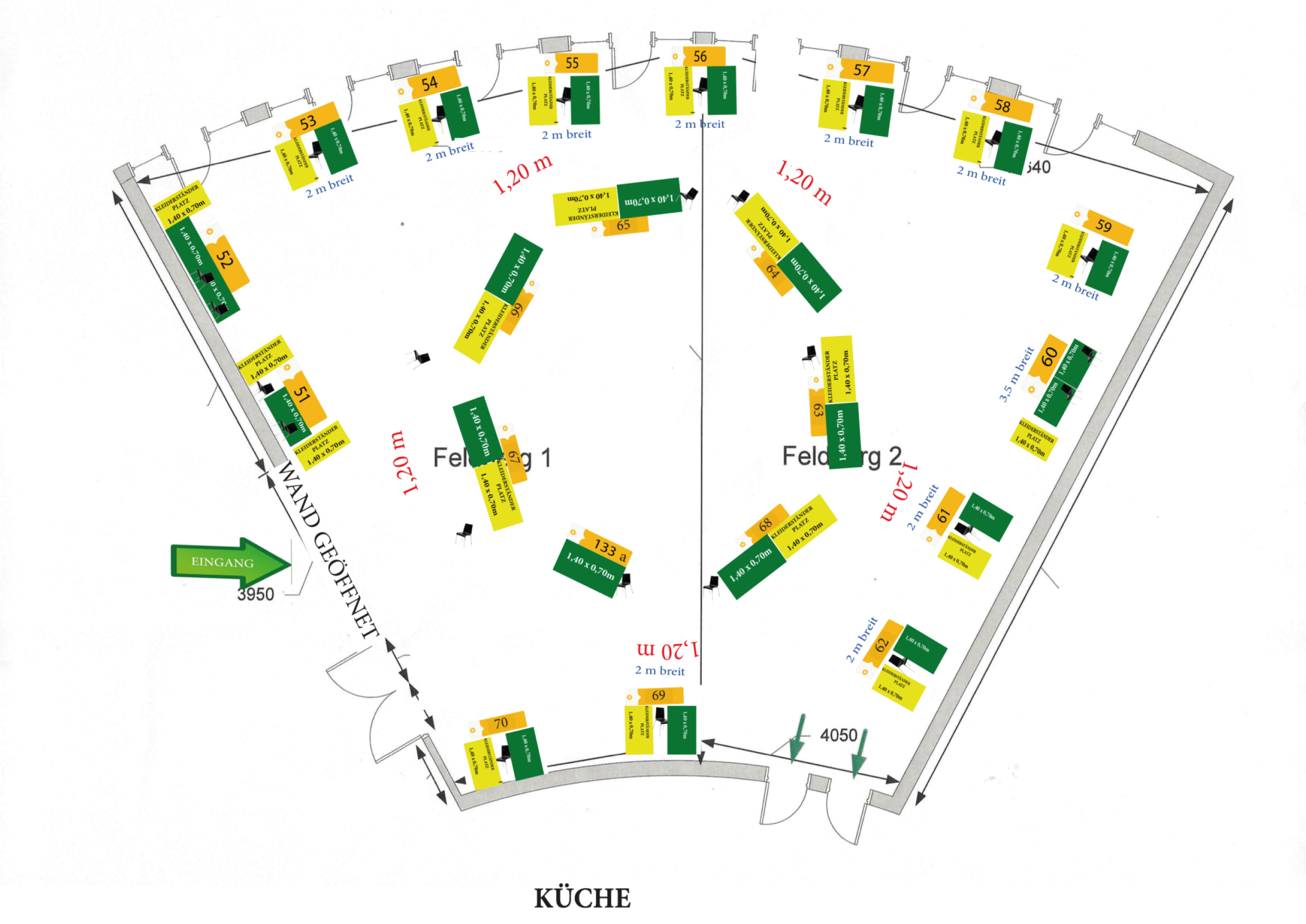 Räume Feldberg 1+2 - Stadthalle Kronberg