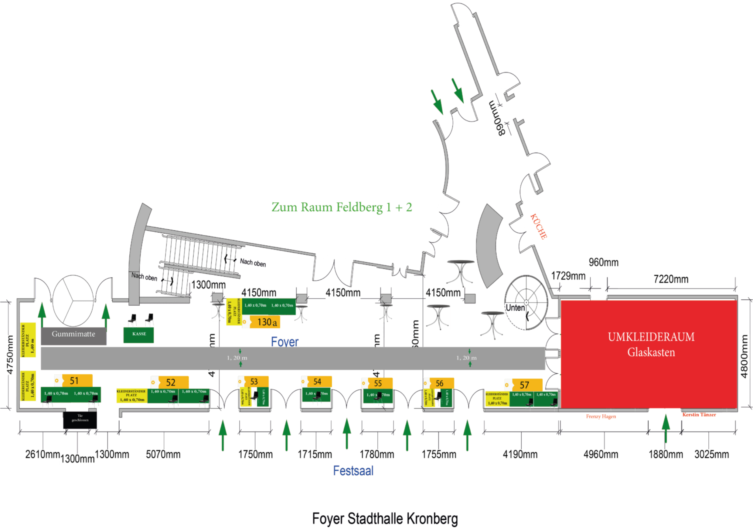 Foyer - Stadthalle Kronberg
